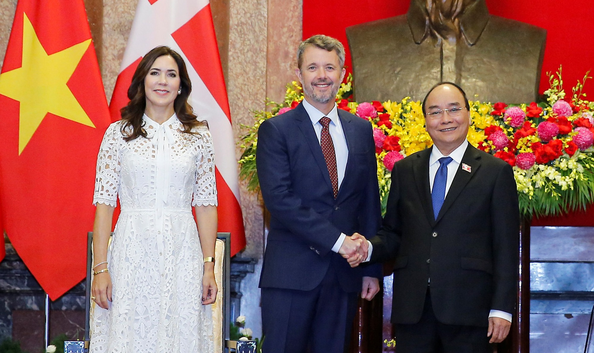 Chủ tịch nước tiếp Thái tử kế vị Đan Mạch