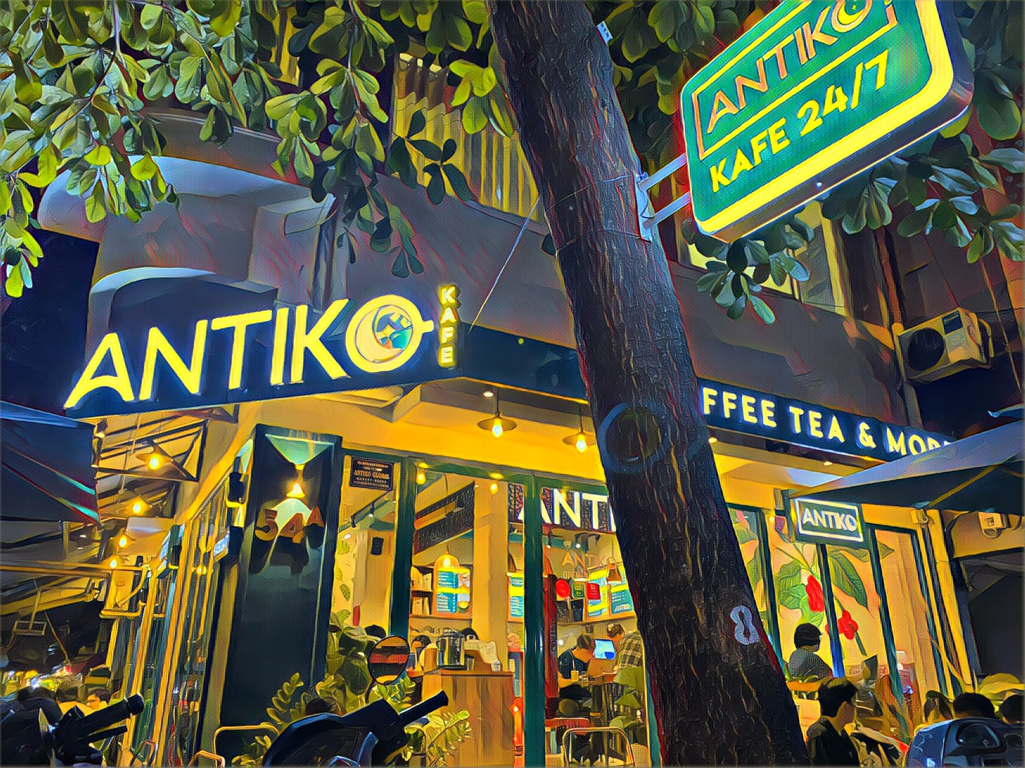 Antiko Kafe-Kh&aacute;m ph&aacute; đ&ecirc;m S&agrave;i G&ograve;n với c&agrave; ph&ecirc; s&aacute;ch - Ảnh 1.