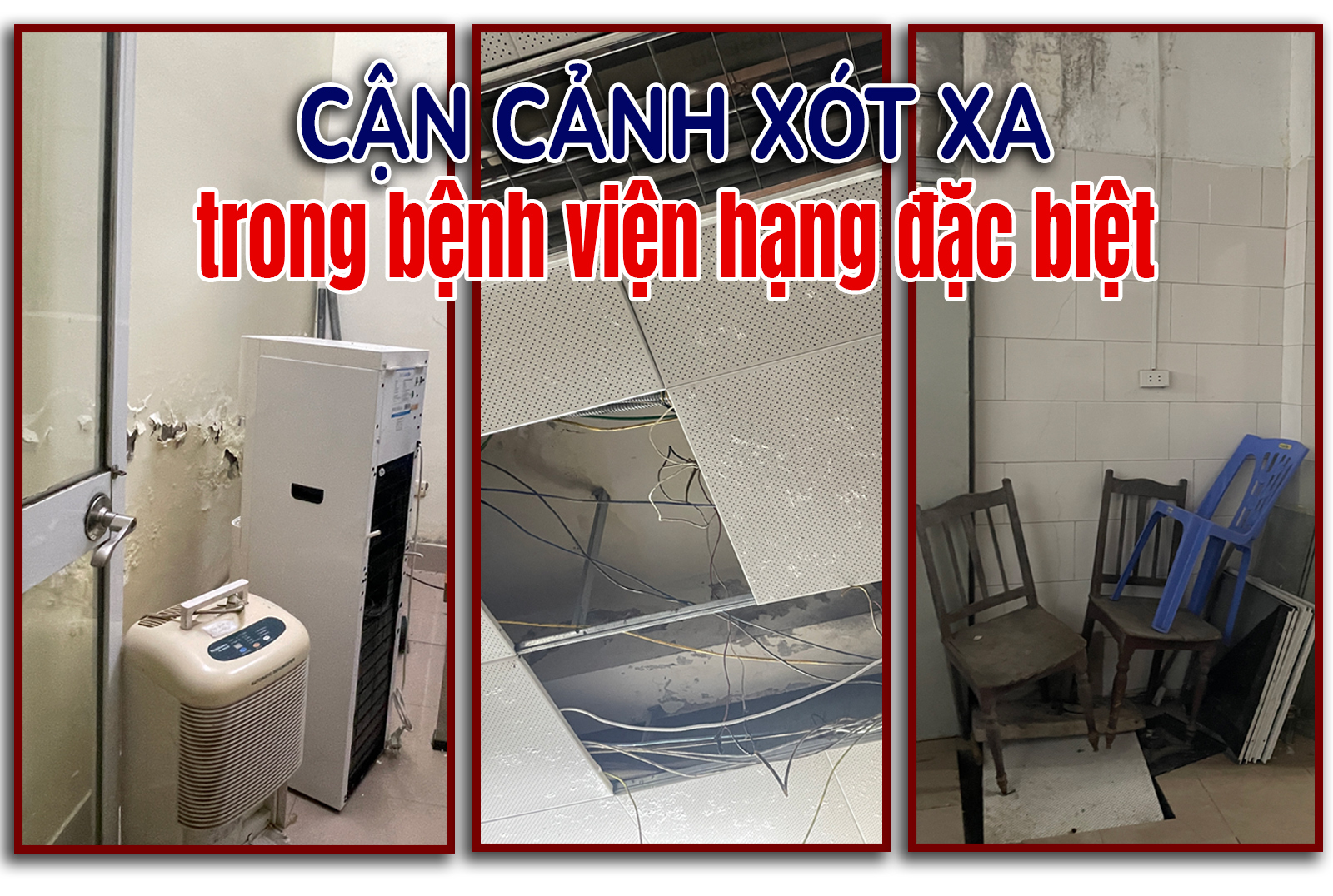 Cận cảnh xót xa trong bệnh viện hạng đặc biệt của Việt Nam