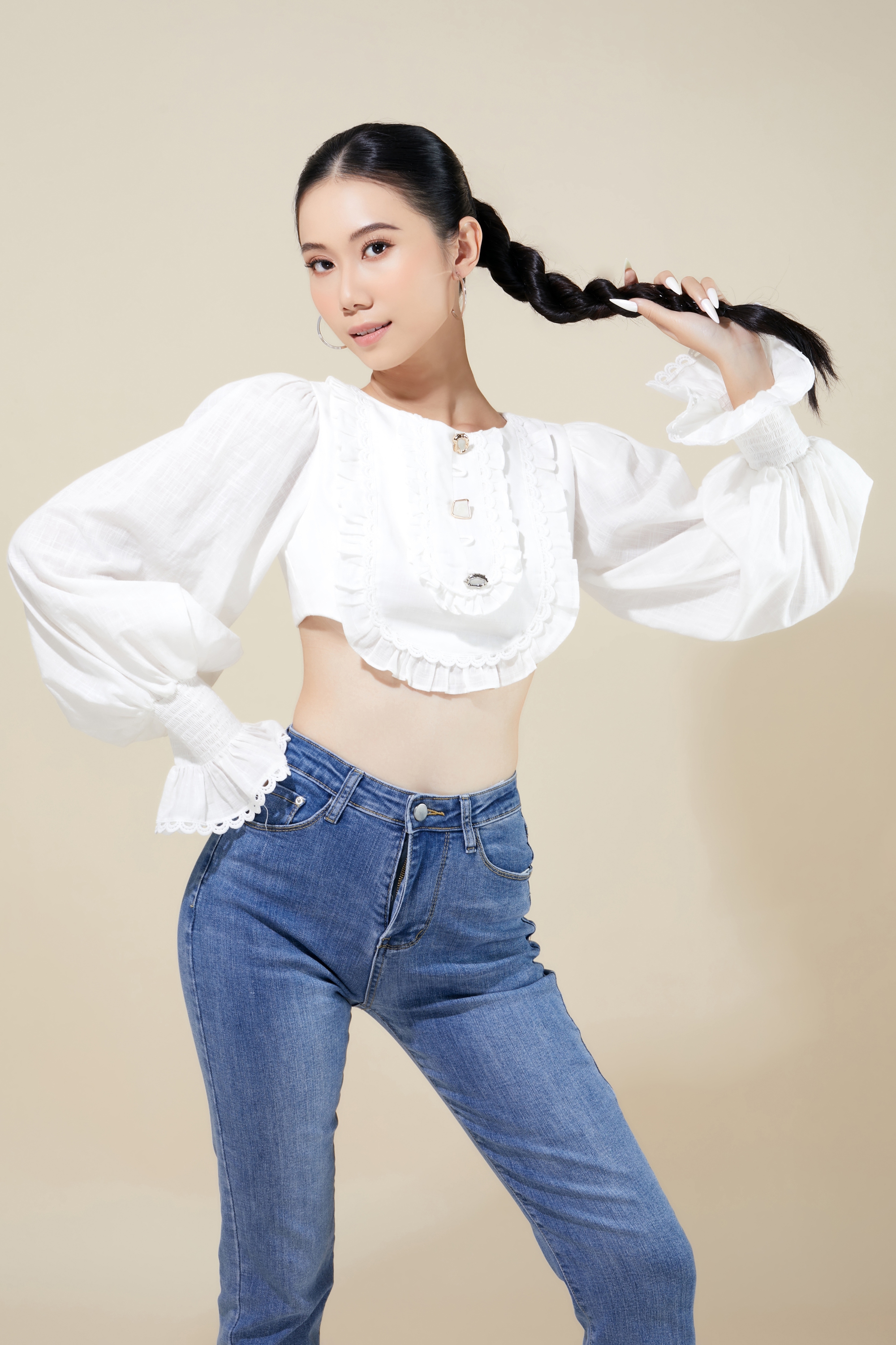 Diện mạo người đẹp Việt Nam dự thi Hoa hậu Sinh vi&ecirc;n Thế giới - Ảnh 5.