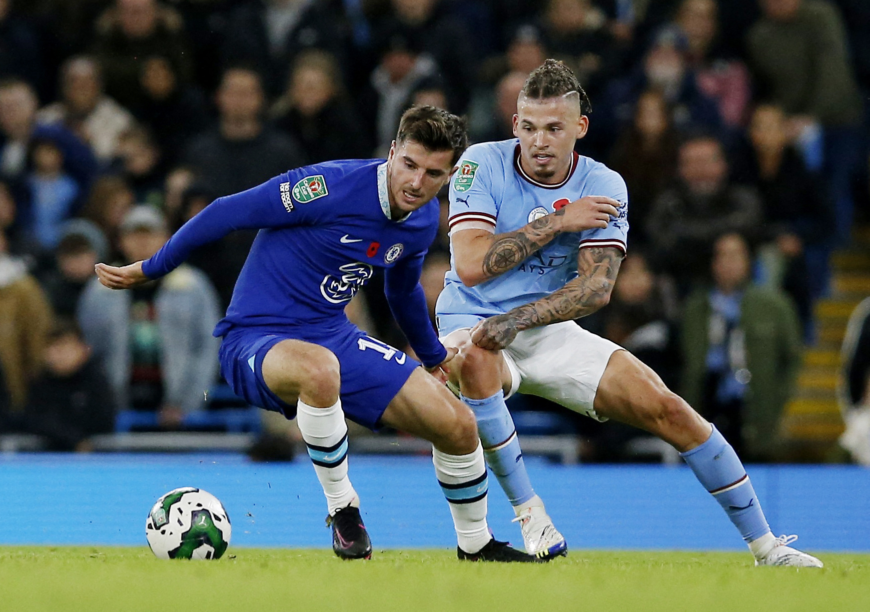 Man City thắng tưng bừng League Cup, đại gia Ngoại hạng gục ngã hàng loạt - Ảnh 1.