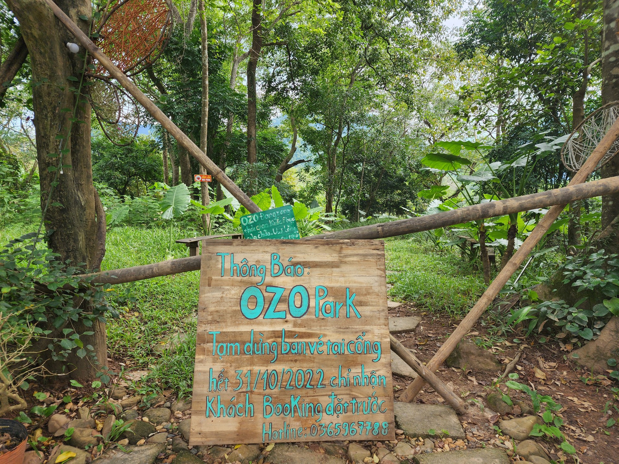 Cận cảnh th&aacute;nh địa Ozo Park lấn chiếm hơn 3,6ha rừng ph&ograve;ng hộ Phong Nha - Kẻ B&agrave;ng - Ảnh 2.