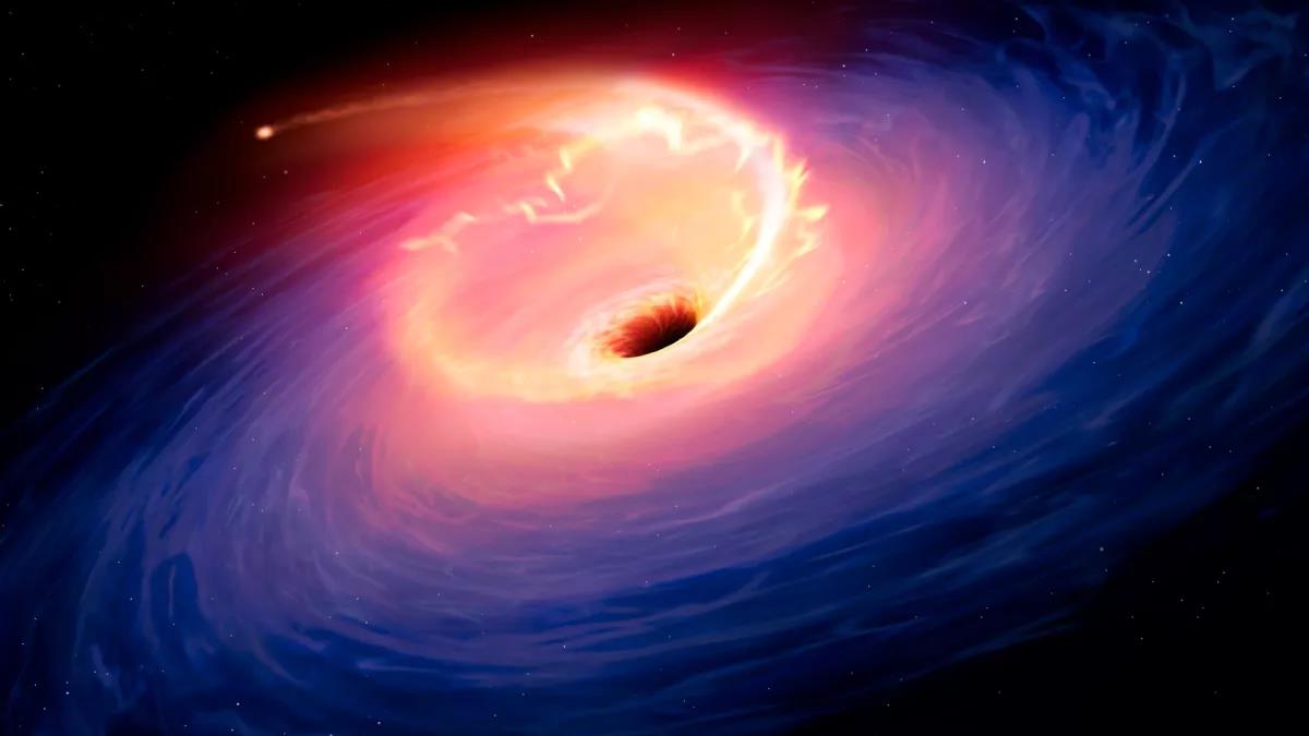 Lỗ đen quái vật tự bắn pháo sáng, phát tín hiệu đến NASA