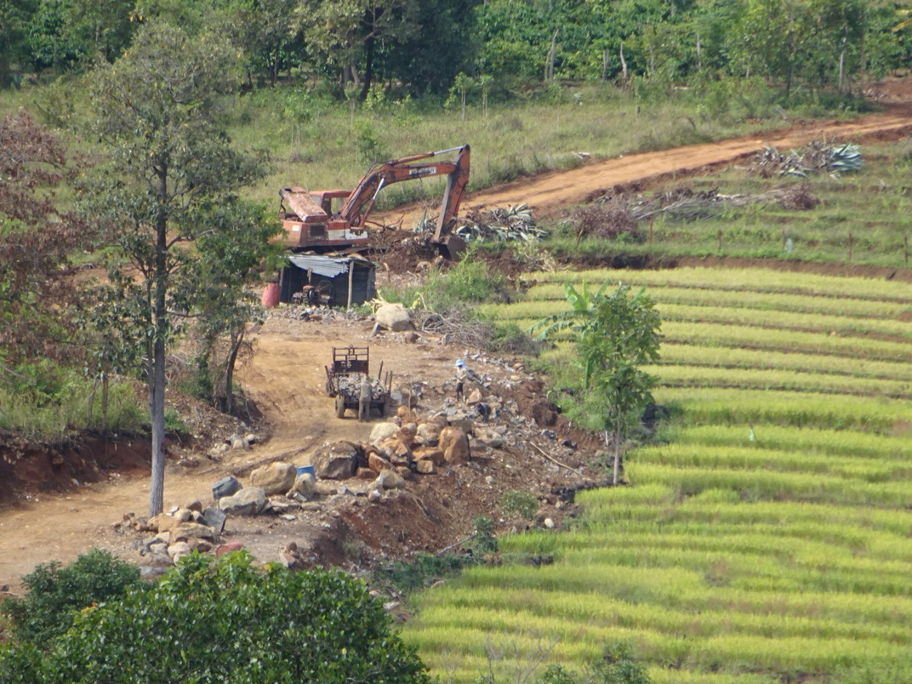 Bí thư huyện chỉ đạo xử lý nghiêm việc "đá tặc" lộng hành