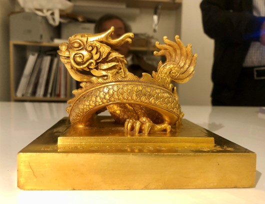 Chuyển giao ấn vàng "Hoàng đế chi bảo" cho Việt Nam