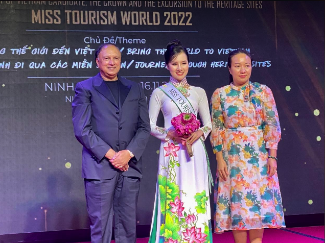&Aacute; hậu Hương Ly thi Hoa hậu Du lịch thế giới 2022 - Ảnh 2.