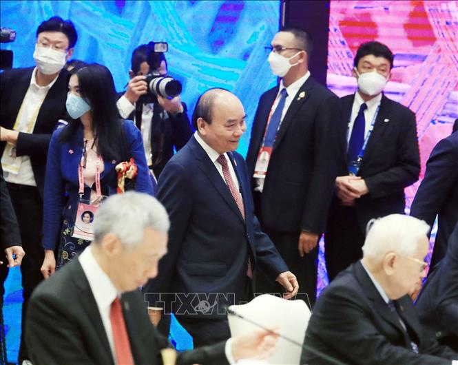 Chủ tịch nước Nguyễn Xu&acirc;n Ph&uacute;c dự khai mạc Hội nghị c&aacute;c nh&agrave; l&atilde;nh đạo kinh tế APEC - Ảnh 3.