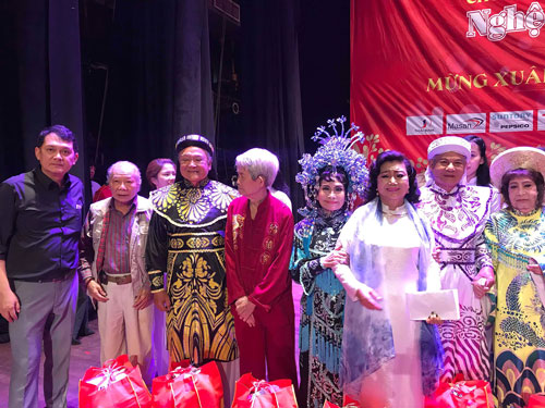 Quan tâm chăm lo nghệ sĩ lão thành, có công