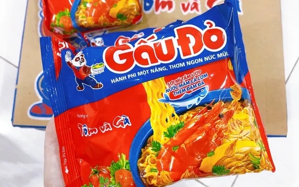 Bộ Công Thương yêu cầu báo cáo mì Gấu Đỏ xuất sang Đài Loan có nguy cơ chứa chất cấm