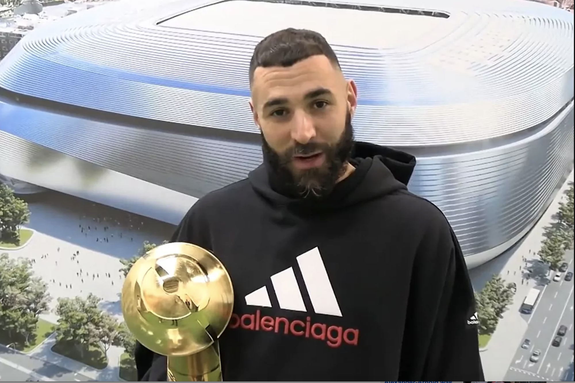 Benzema đoạt giải v&agrave;ng Globe Soccer, Real Madrid th&acirc;u t&oacute;m giải thưởng Dubai - Ảnh 2.