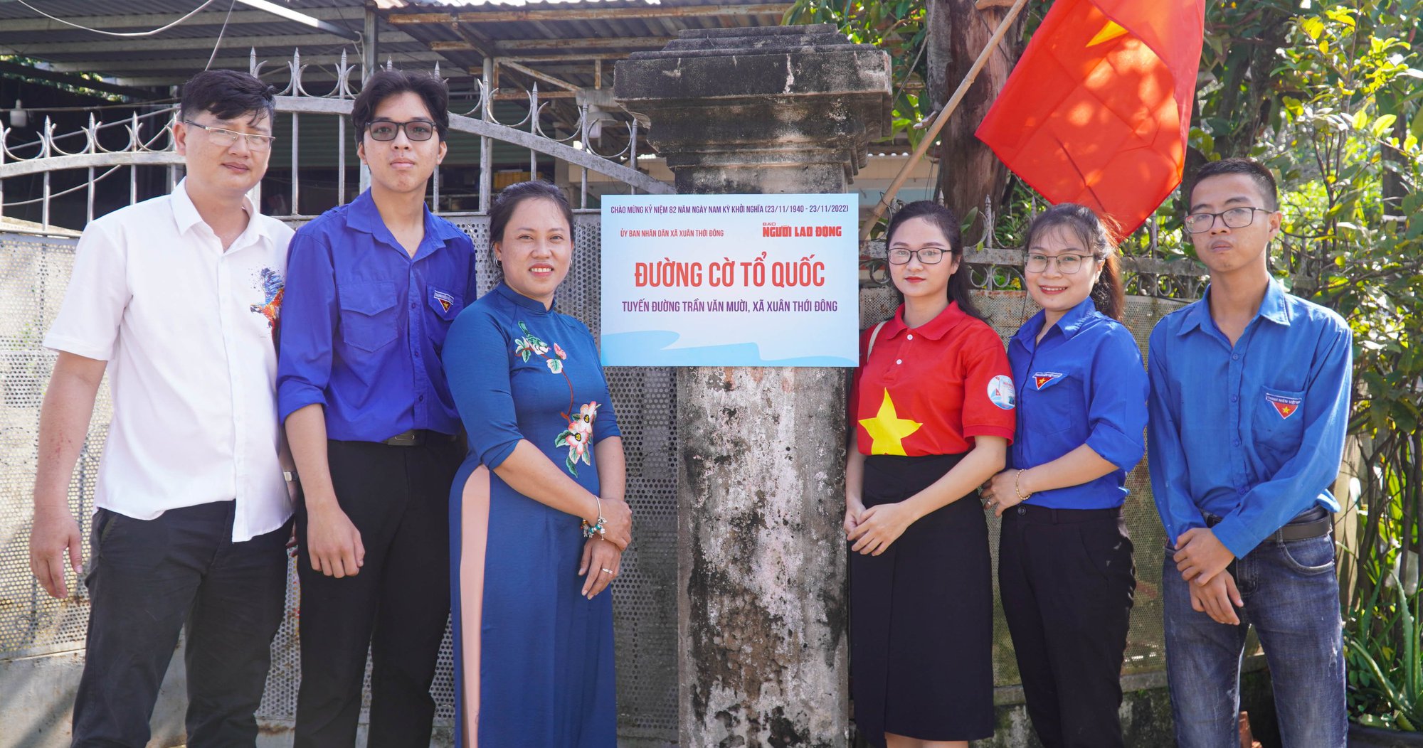 Thực hiện Đường cờ Tổ quốc tại huyện H&oacute;c M&ocirc;n - Ảnh 5.