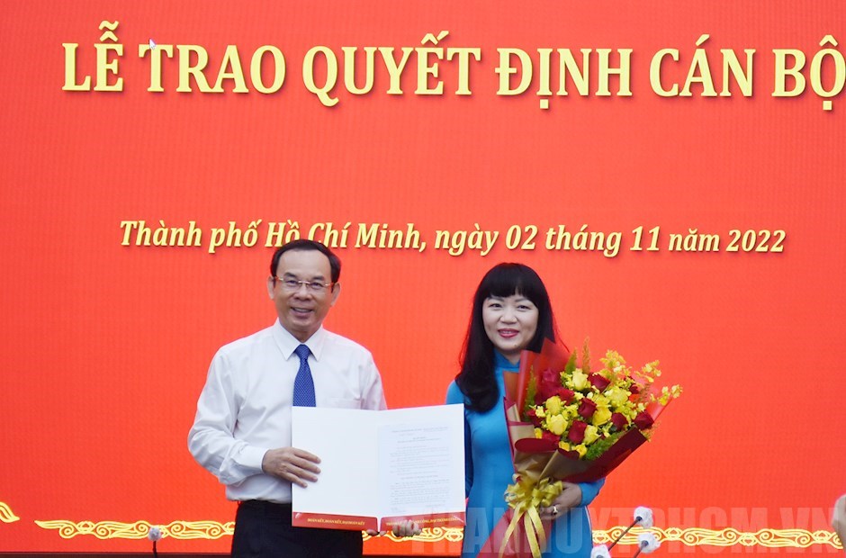 Bà Phạm Thị Hồng Hà giữ chức Phó trưởng Ban Nội chính Thành ủy TP HCM