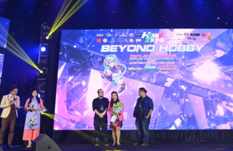 Giới trẻ hào hứng với không gian trưng bày Cosplay tại Hobby Expo 2022.