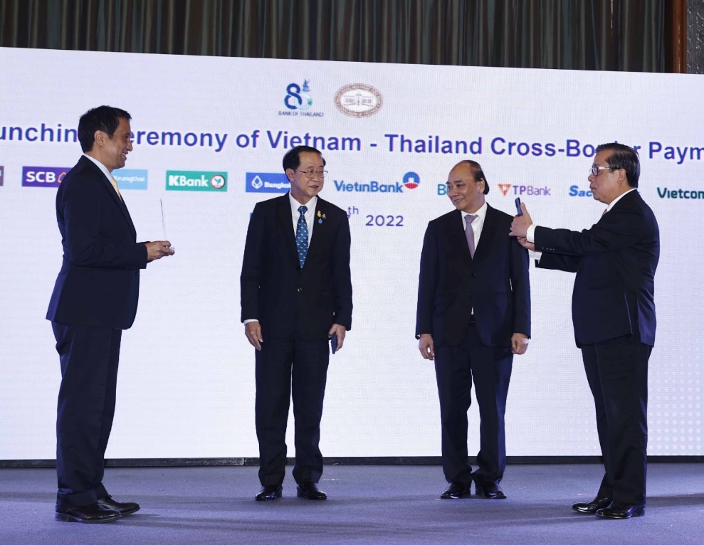 Kết nối thanh toán bán lẻ mã QR giữa Việt Nam - Thái Lan