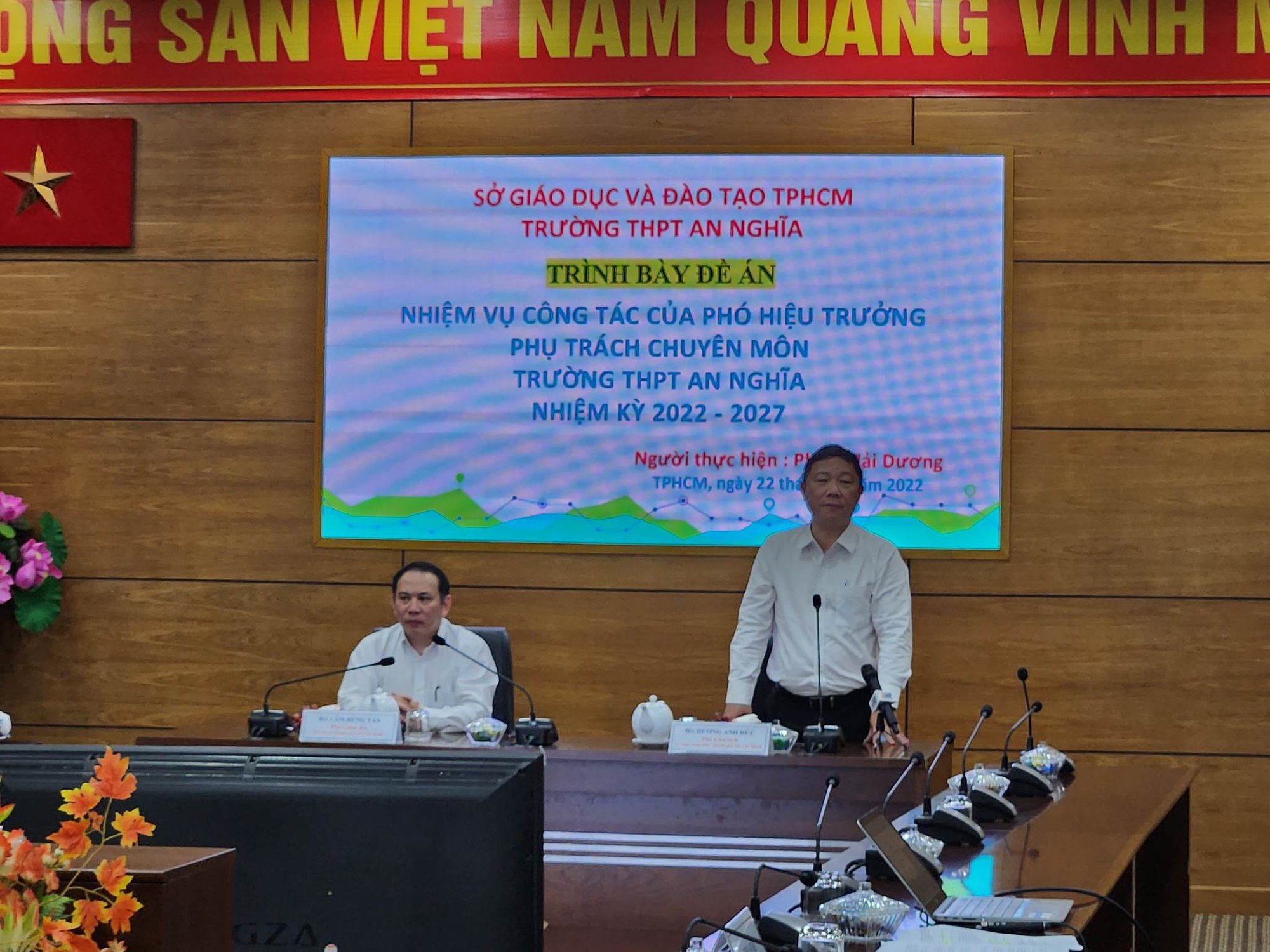 11 ứng vi&ecirc;n &ldquo;tranh t&agrave;i&rdquo; tại v&ograve;ng 2 kỳ thi tuyển ph&oacute; hiệu trưởng tại TP HCM - Ảnh 3.