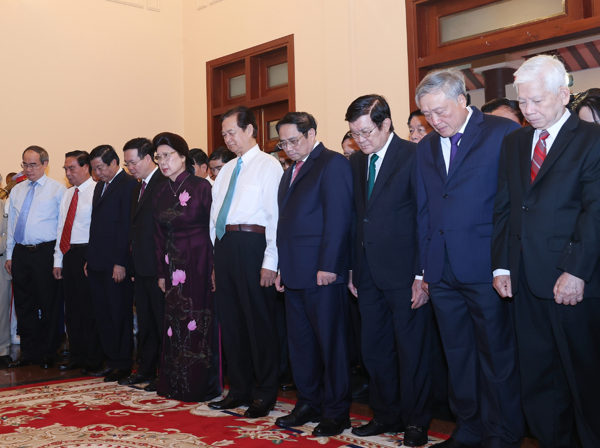 Lãnh đạo Đảng, Nhà nước dự nhiều hoạt động tưởng niệm cố Thủ tướng Võ Văn Kiệt