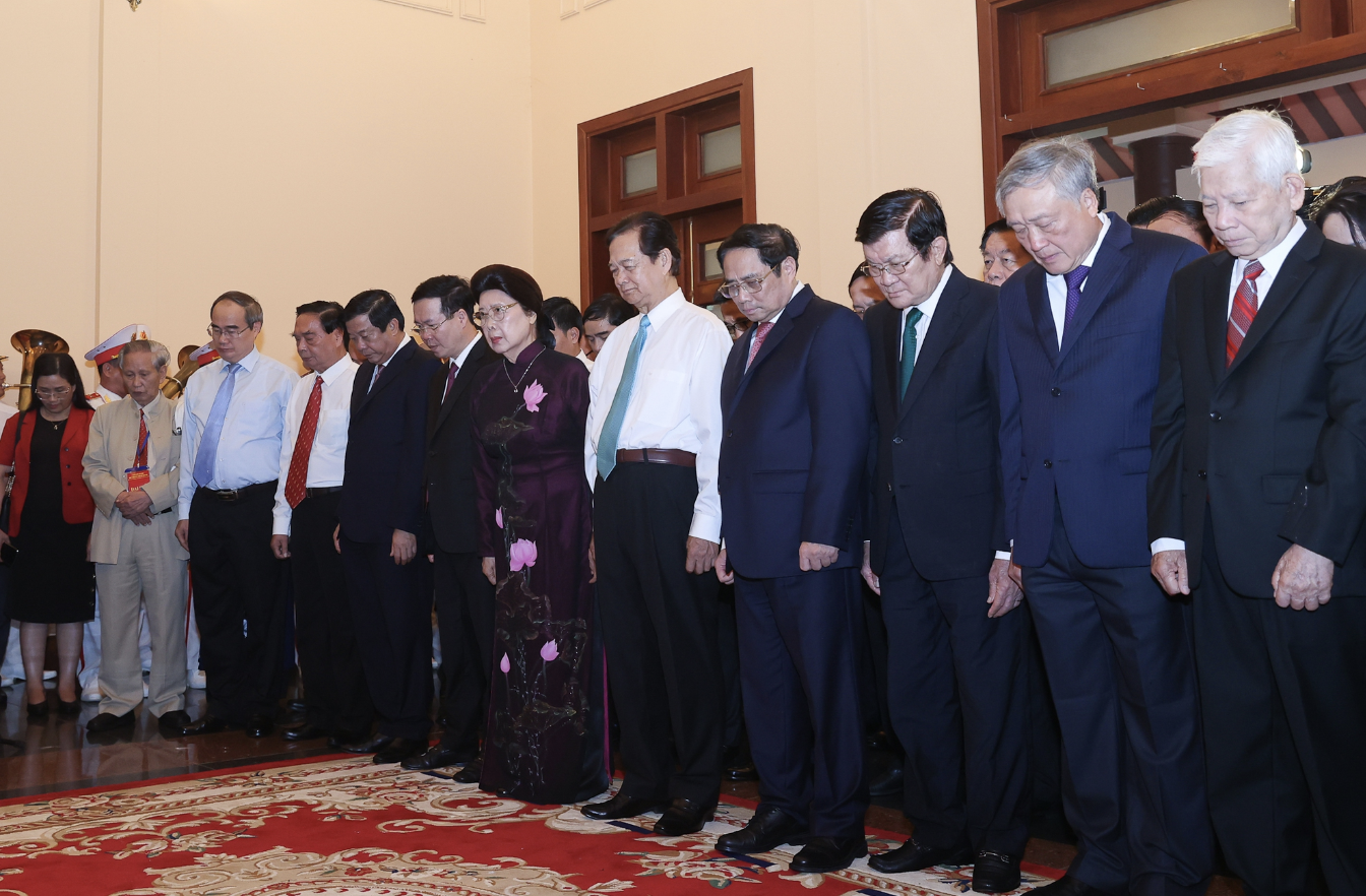 L&atilde;nh đạo Đảng, Nh&agrave; nước dự nhiều hoạt động tưởng niệm cố Thủ tướng V&otilde; Văn Kiệt - Ảnh 2.