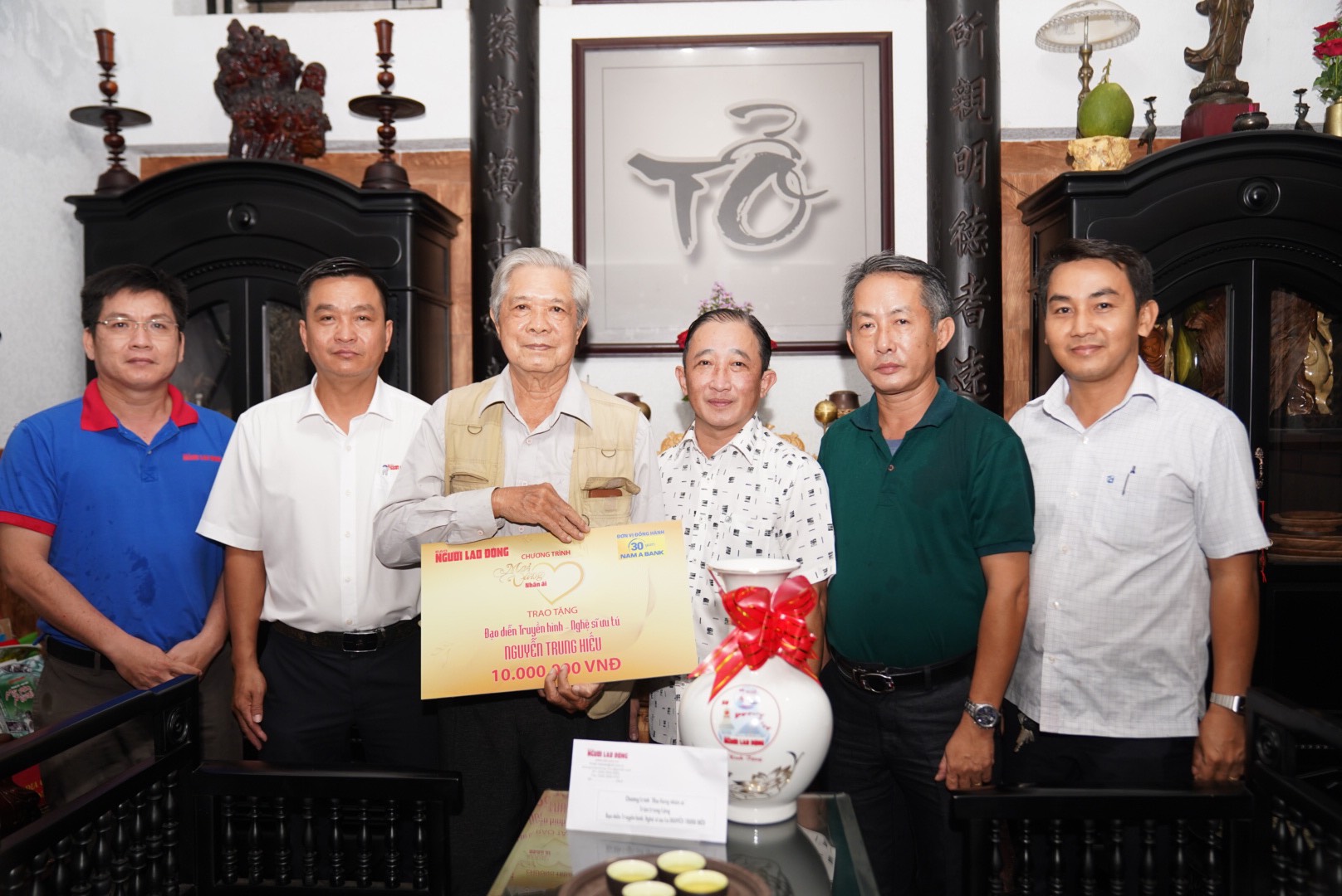 "Mai Vàng nhân ái" đến với nghệ sĩ ưu tú Nguyễn Trung Hiếu