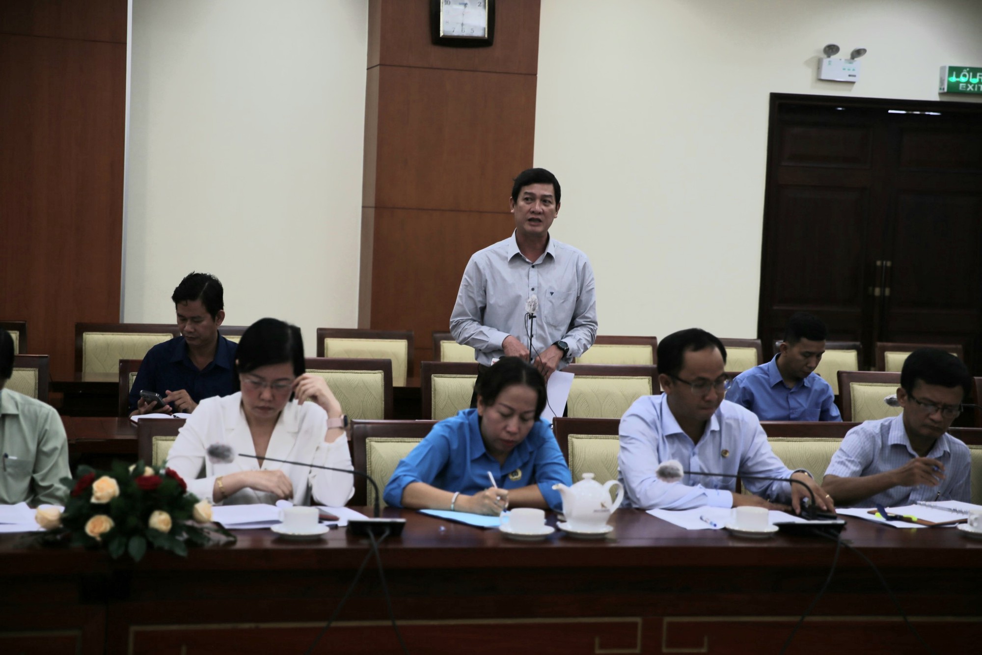 S&aacute;t c&aacute;nh, chia sẻ kh&oacute; khăn với doanh nghiệp v&agrave; người lao động - Ảnh 4.