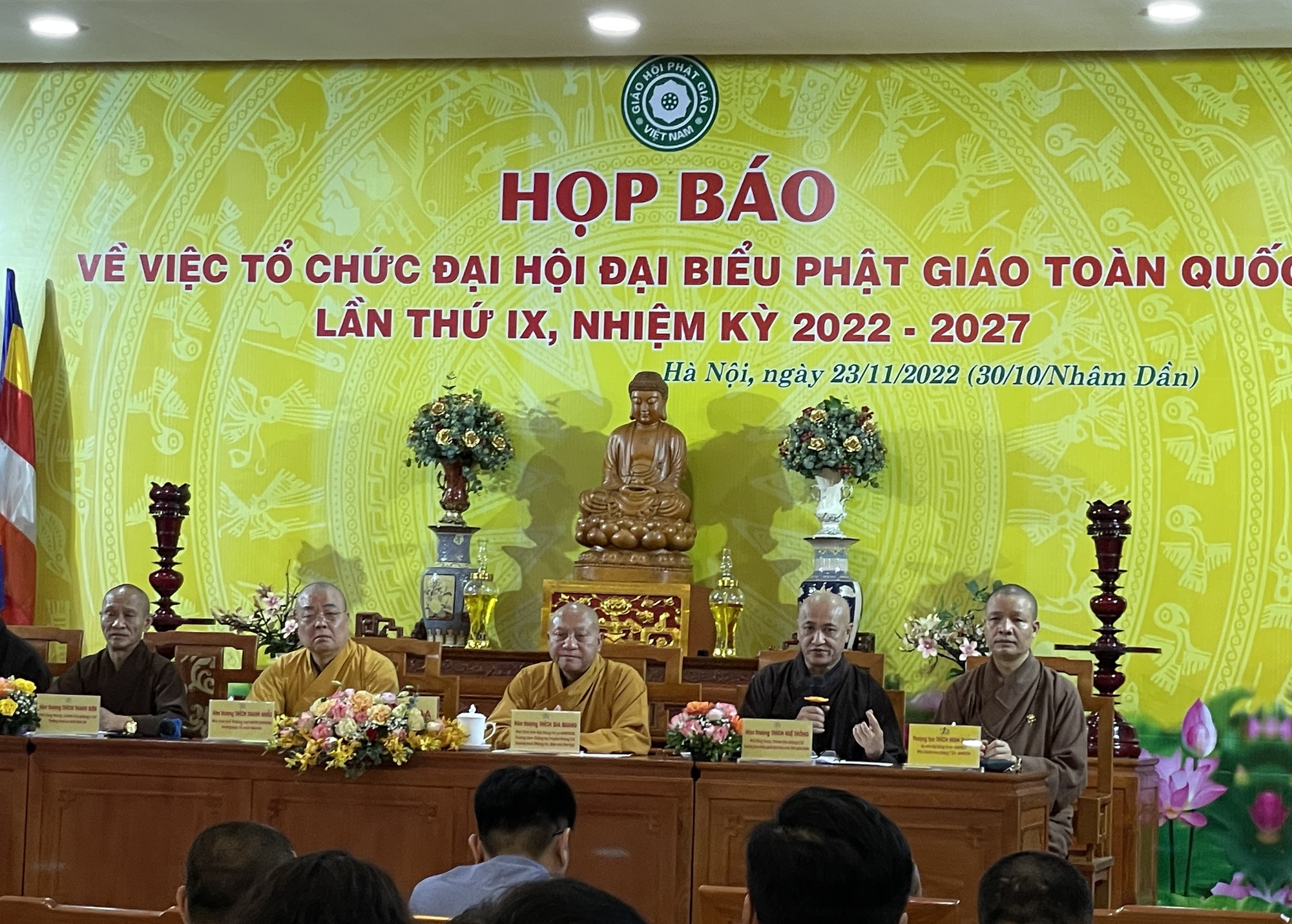Hơn 1.000 đại biểu tham dự Đại hội đại biểu Phật giáo toàn quốc lần thứ IX