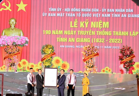 An Giang long trọng kỷ niệm 190 năm ngày thành lập tỉnh