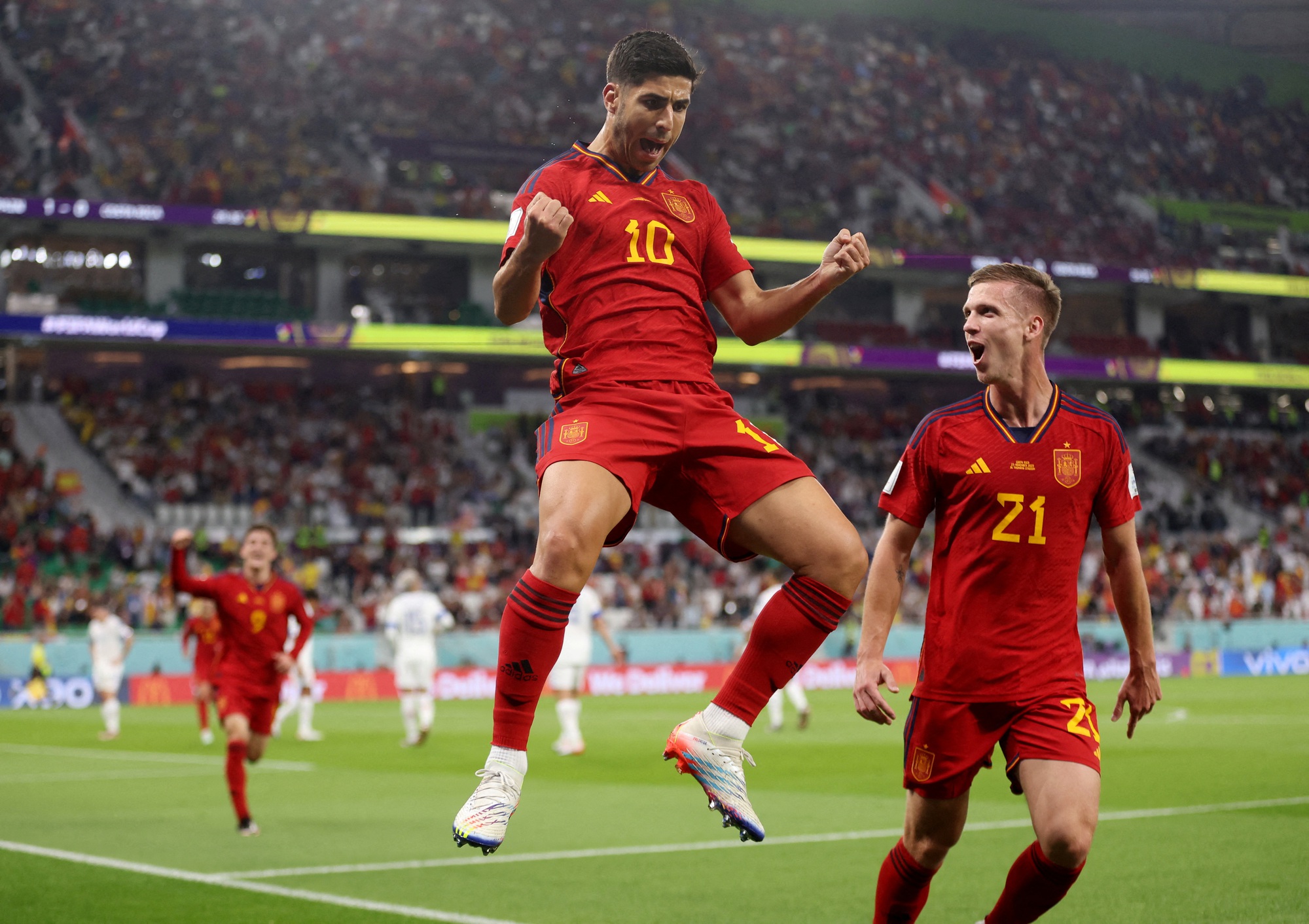 Tuyển T&acirc;y Ban Nha ghi 7 b&agrave;n ở ng&agrave;y ra qu&acirc;n World Cup 2022 - Ảnh 5.