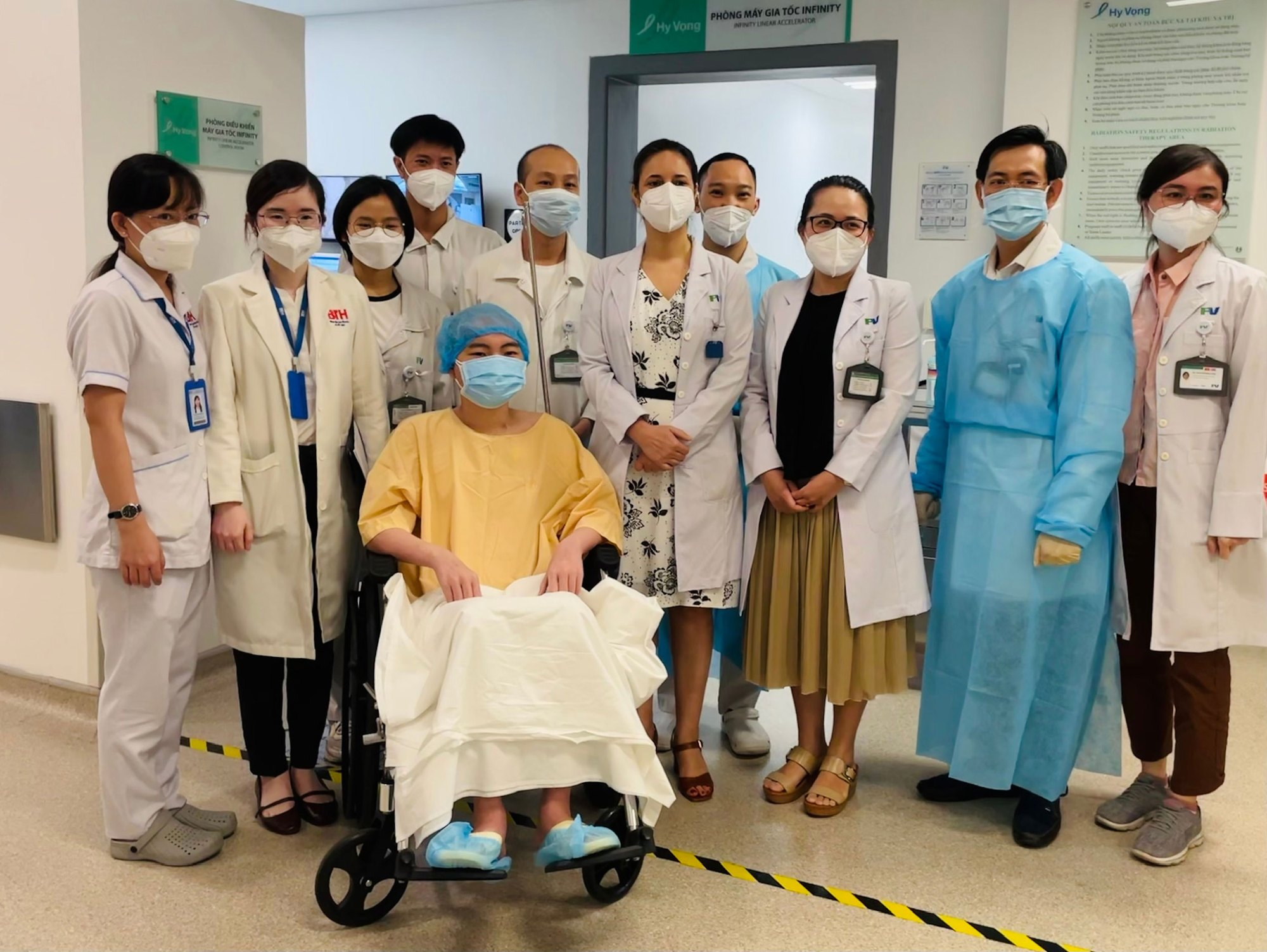 Chiến thắng ung thư máu nhờ xạ trị toàn thân