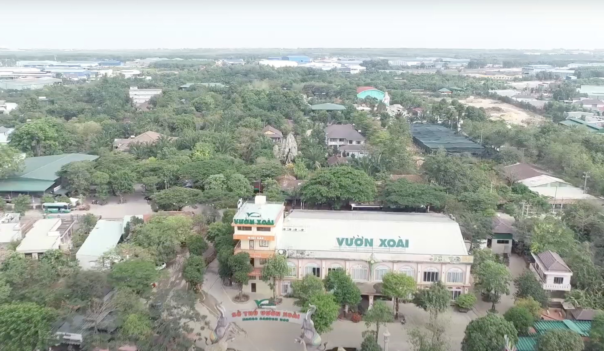 Xử lý sai phạm về xây dựng tại khu du lịch sinh thái Vườn Xoài