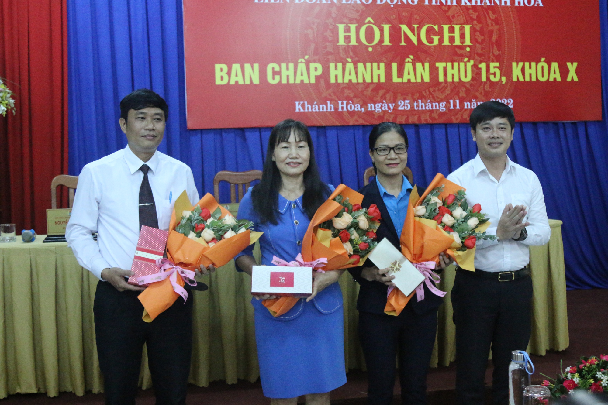 Ông Bùi Hoài Nam được bầu làm Chủ tịch LĐLĐ Khánh Hòa