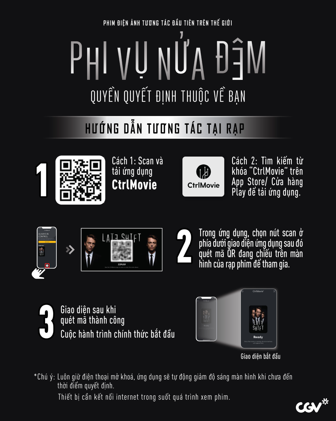 Xem phim tương t&aacute;c &ldquo;Phi vụ nửa đ&ecirc;m&rdquo;, kh&aacute;n giả tự quyết định c&aacute;i kết - Ảnh 3.