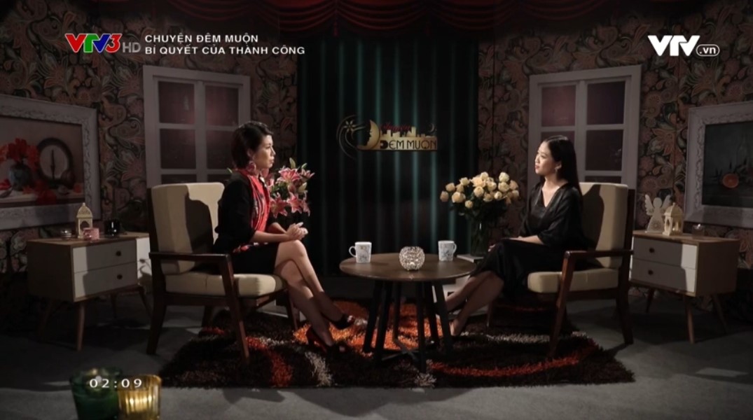Diễn giả MC Thi Thảo dẫn “Chuyện đêm muộn” – VTV3