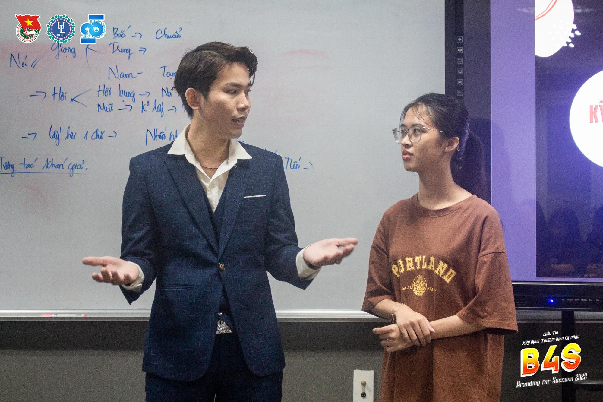MC Xu&acirc;n T&iacute;nh đ&agrave;o tạo top 8 th&iacute; sinh v&ograve;ng chung kết &ldquo;B4S BRANDING FOR SUCCESS 2022&rdquo; - Ảnh 2.