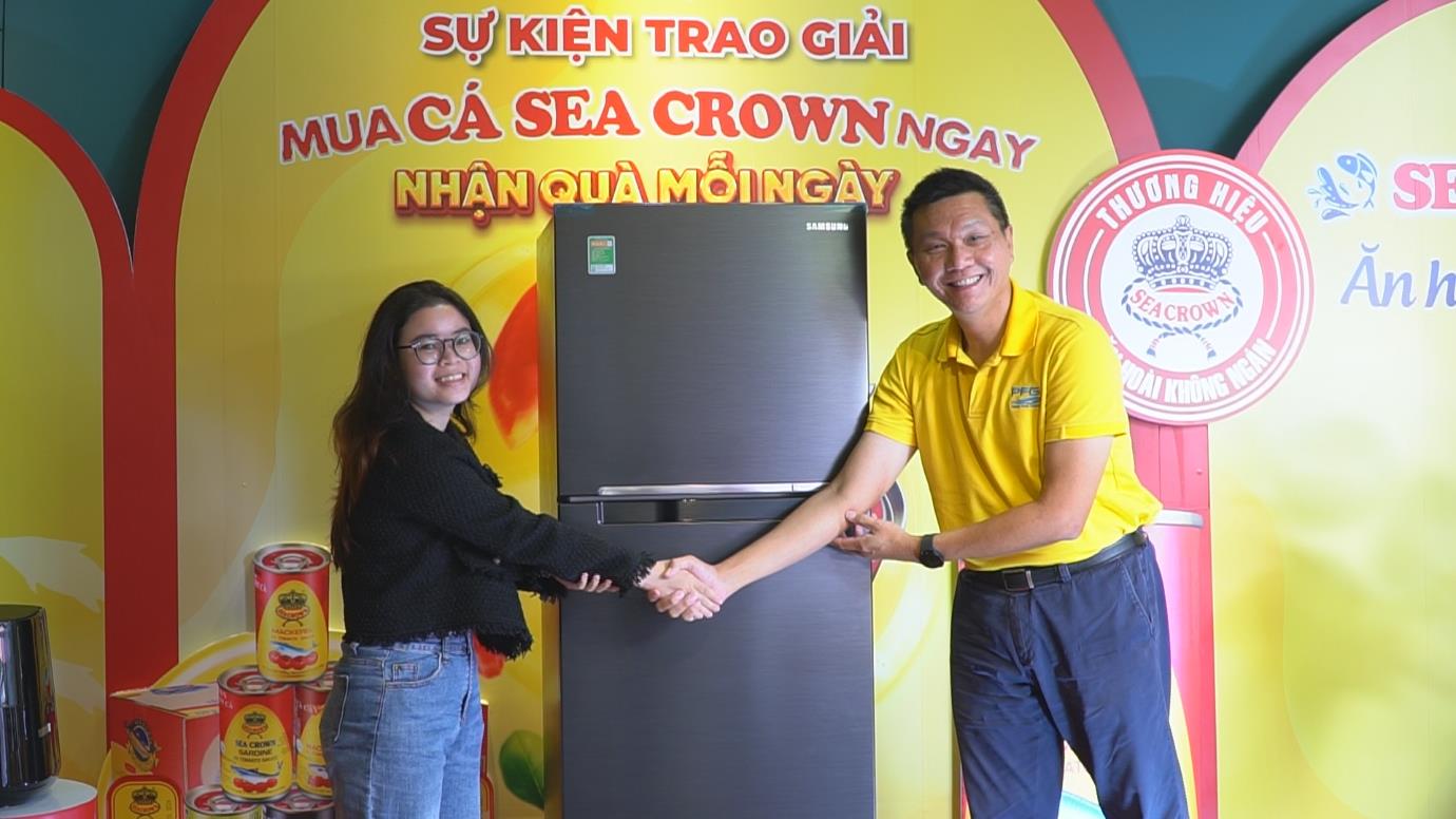Nautilus Food trao giải “Mua cá Sea Crown ngay, nhận quà mỗi ngày” cho 46 khách hàng