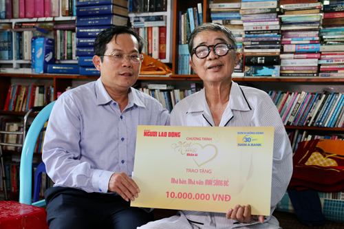 "Mai Vàng nhân ái" đến với nhà báo Mai Sông Bé