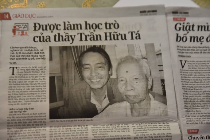 bai viet nguoi lao dong tran huu ta