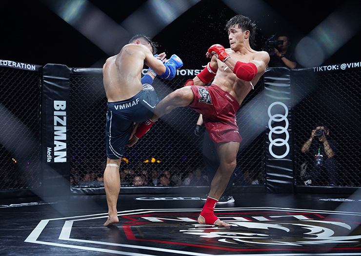 &ldquo;Độc c&ocirc; cầu bại&rdquo; &ndash; Duy Nhất lần đầu gi&agrave;nh đai MMA chuy&ecirc;n nghiệp - Ảnh 3.