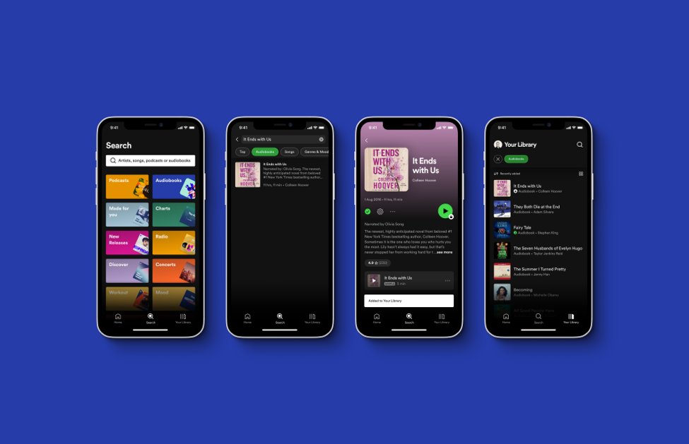 Spotify mở rộng thị trường sách nói ra ngoài nước Mỹ - Ảnh 1.