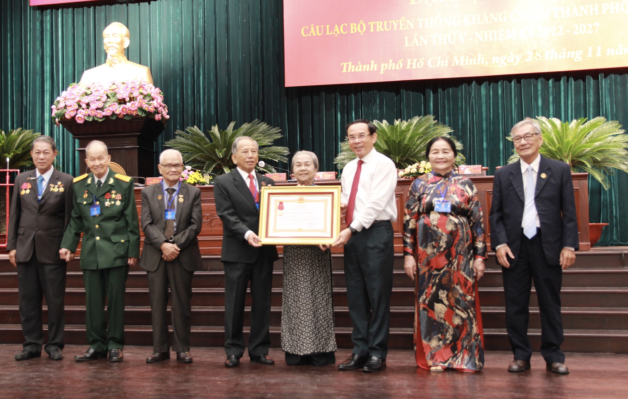 &Ocirc;ng Dương Quan H&agrave; giữ chức Chủ nhiệm C&acirc;u lạc bộ truyền thống kh&aacute;ng chiến TP HCM - Ảnh 3.