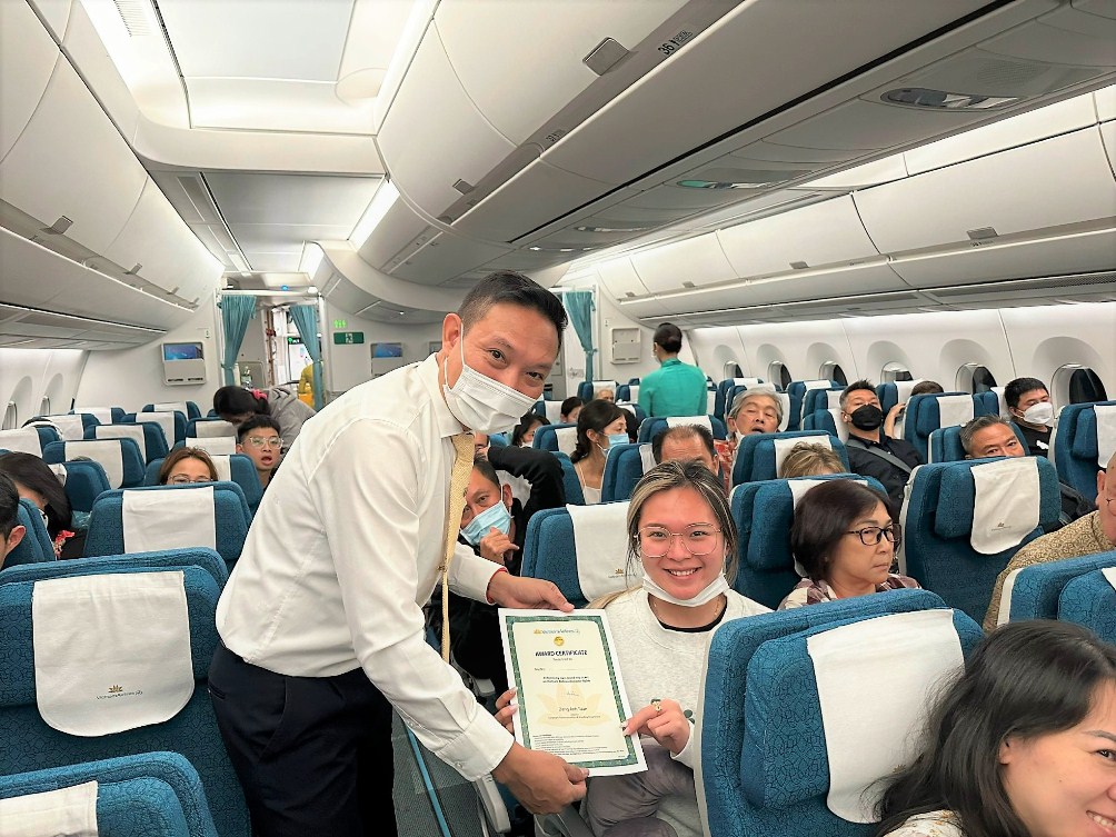 Chuyến bay đặc biệt 1 năm Vietnam Airlines mở đường bay thẳng Việt - Mỹ