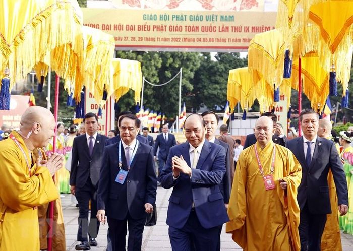 Chủ tịch nước dự Lễ khai mạc Đại hội Phật giáo toàn quốc lần thứ IX