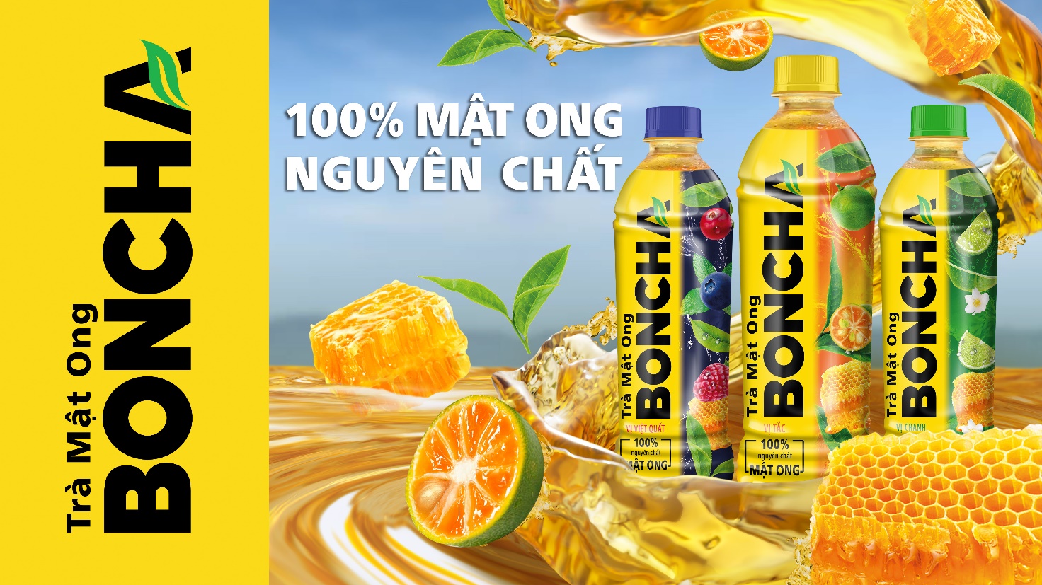 Giải mã sức hút từ trà mật ong BONCHA đa vị sáng tạo, thanh mát cuộn trào