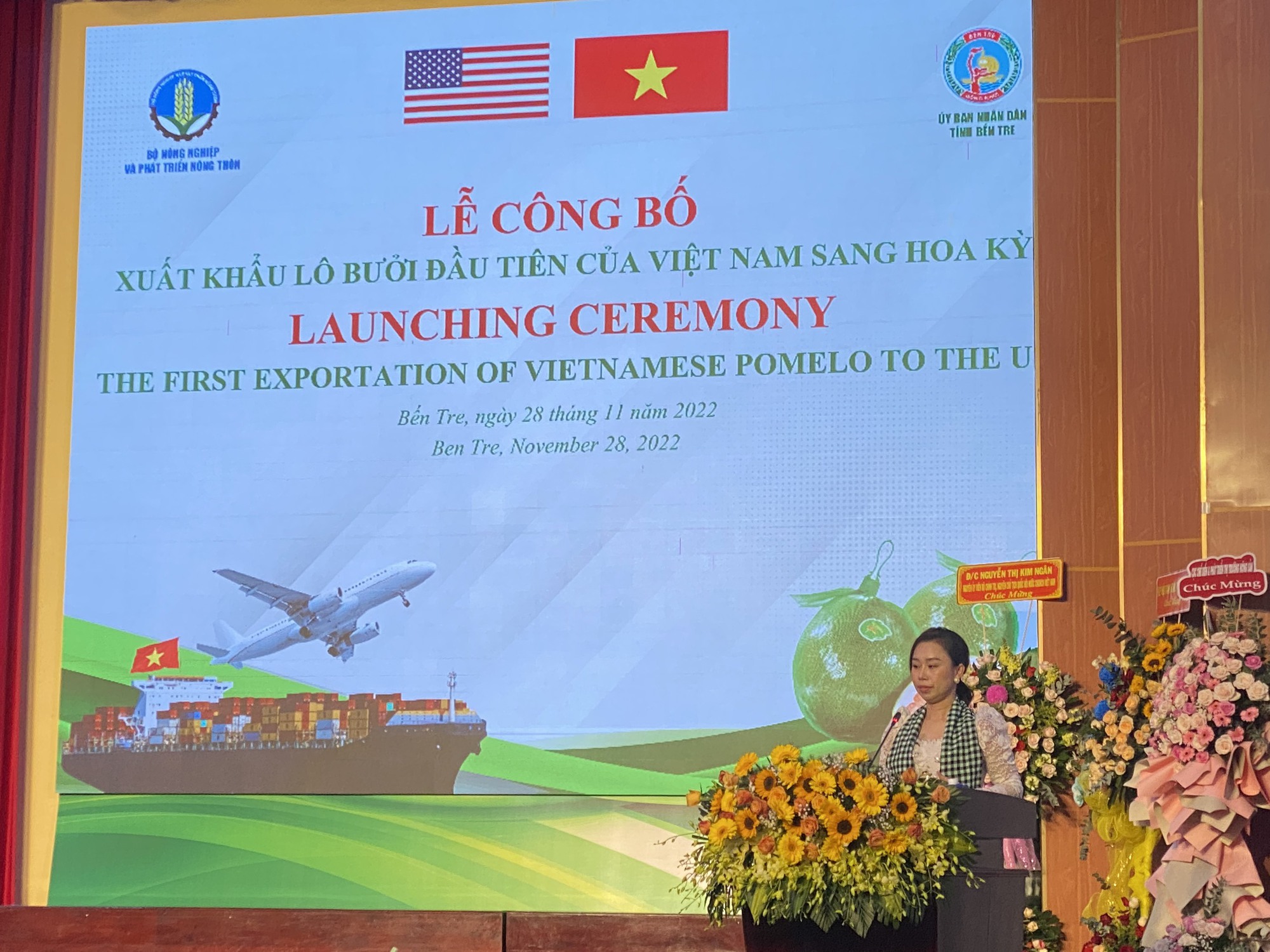 Bến Tre xuất khẩu l&ocirc; bưởi da xanh đầu ti&ecirc;n sang Hoa Kỳ - Ảnh 5.