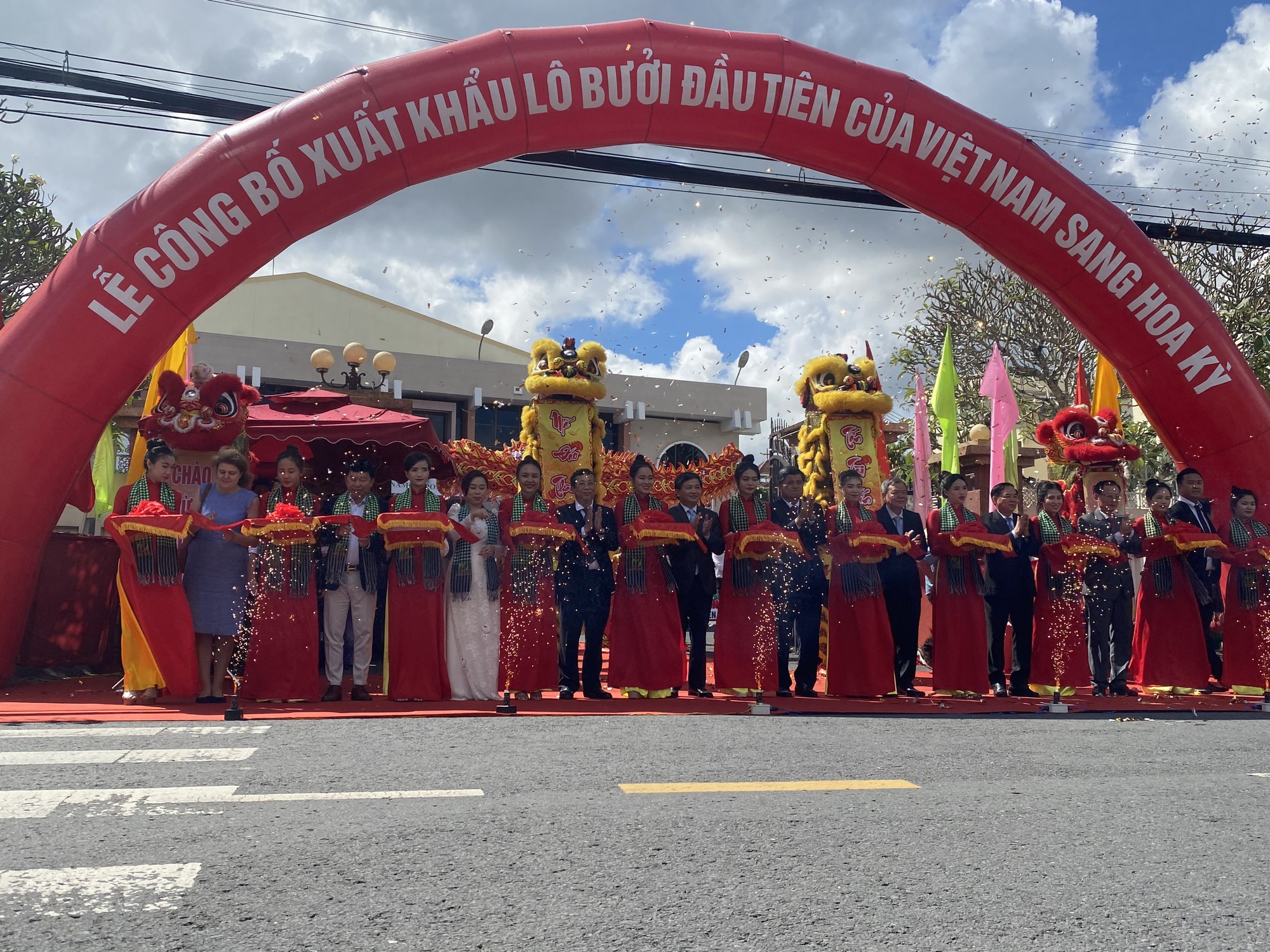 Bến Tre xuất khẩu l&ocirc; bưởi da xanh đầu ti&ecirc;n sang Hoa Kỳ - Ảnh 7.