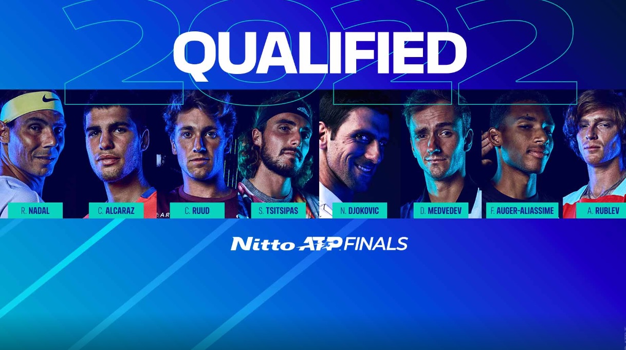 Lộ diện đủ 8 “anh hào” tại ATP Finals 2022