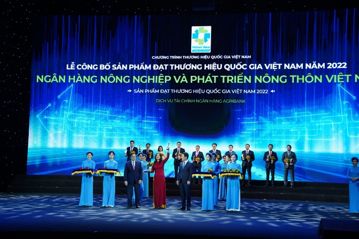 Agribank tự hào là Thương hiệu Quốc gia Việt Nam năm 2022