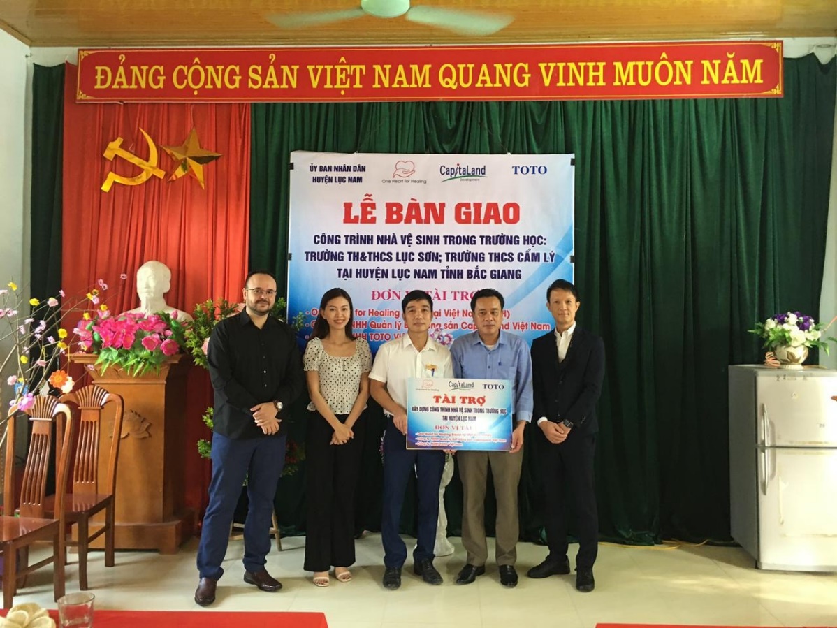CapitaLand Development hỗ trợ dinh dưỡng học đường, n&acirc;ng cấp c&ocirc;ng tr&igrave;nh vệ sinh trường học - Ảnh 2.
