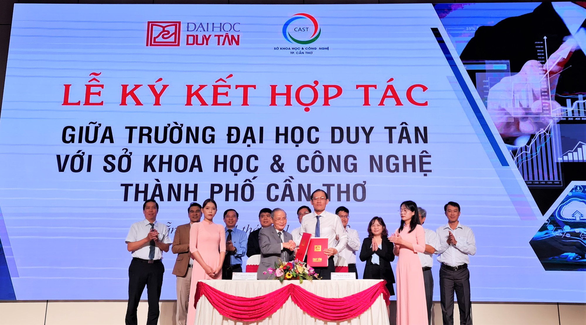 ĐH Duy T&acirc;n k&yacute; kết hợp t&aacute;c với Sở Khoa học - C&ocirc;ng nghệ TP Cần Thơ - Ảnh 1.