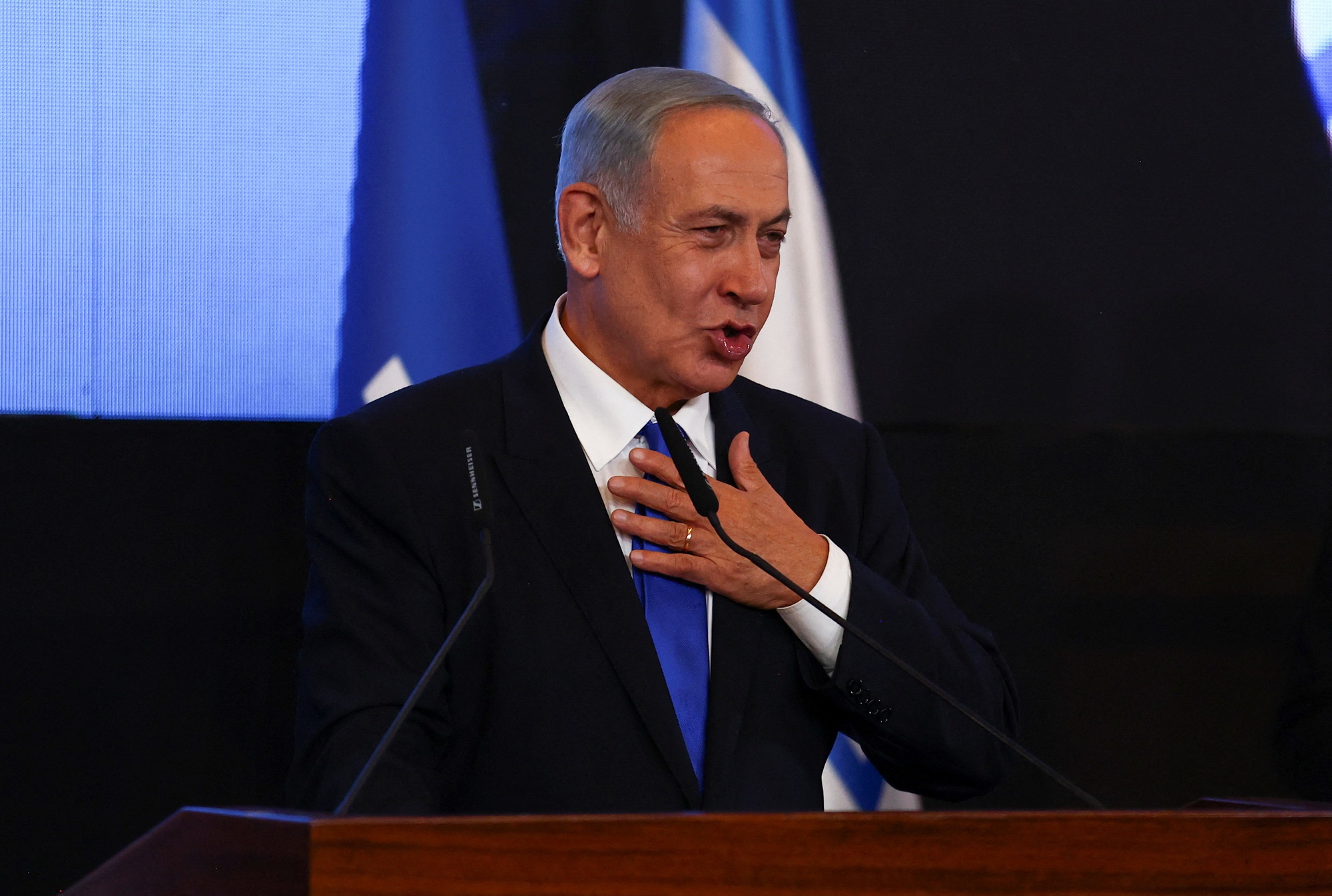&Ocirc;ng Netanyahu đắc cử thủ tướng Israel, cuộc điều tra tham nhũng sẽ kết th&uacute;c? - Ảnh 1.
