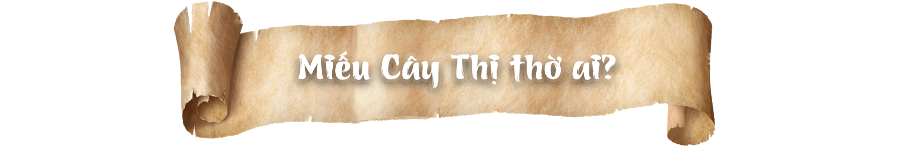Chuyện cuốn hút trong ngôi làng cổ: Miếu Cây Thị thờ ai? - Ảnh 1.