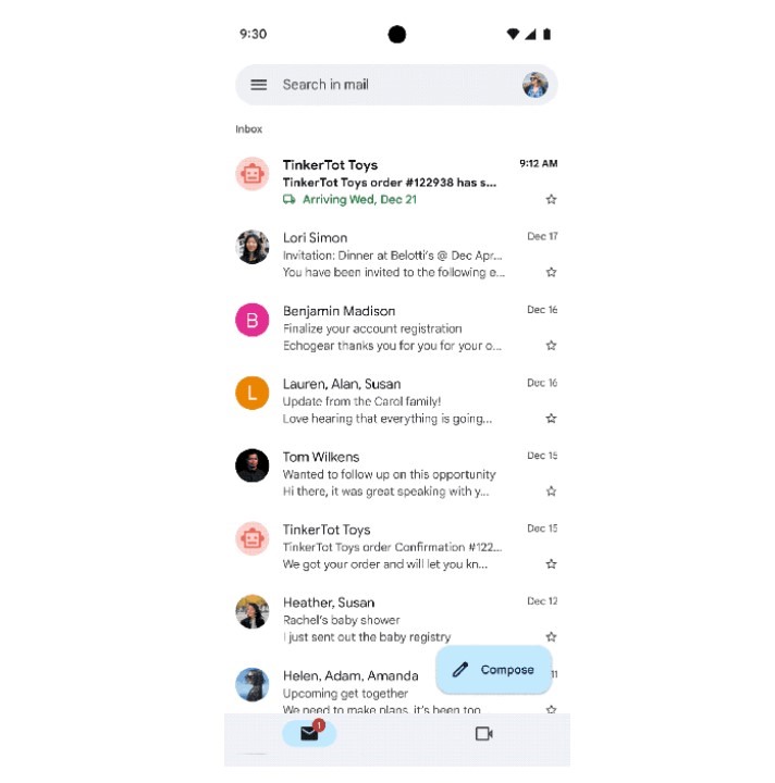 Gmail bổ sung tính năng mới “theo dõi đơn hàng” - Ảnh 1.